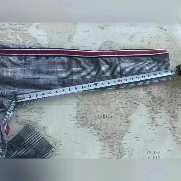 Hollister Plaid Band Stripe Pants XS - Picture 10 of 11